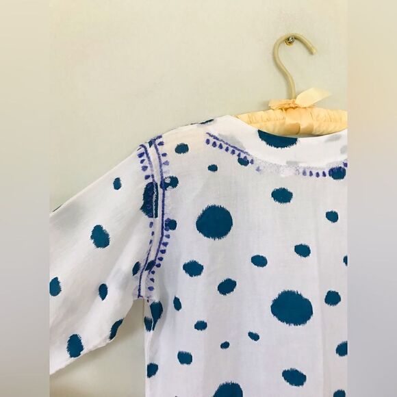 Amaya | white embroidered tunic - Picture 8 of 8